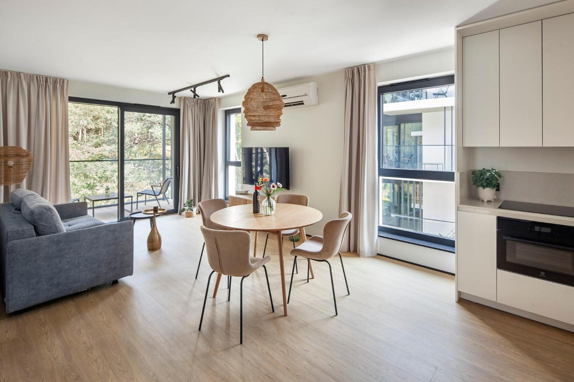 Apartamenty Na Polwyspie Wydma&Las ยาสตาร์เนีย ภายนอก รูปภาพ