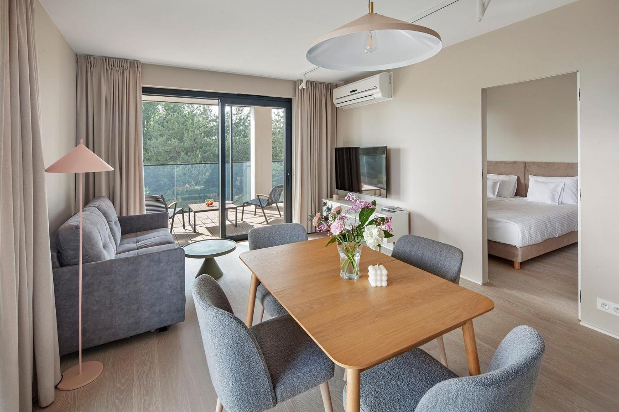 Apartamenty Na Polwyspie Wydma&Las ยาสตาร์เนีย ภายนอก รูปภาพ